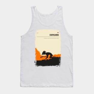 Chupacabra Cryptid Cryptozoology Poster Tank Top